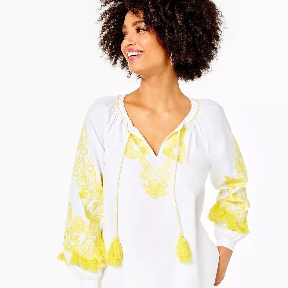 NWT Lilly Pulitzer Women's Kaydence Tunic Top Size XS